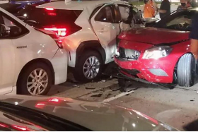 The accident took place at about 11.15pm on Dec 23, 2021, at the junction of Tampines Avenue 10 and Tampines Avenue 1.
