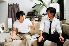 New Police Story, starring Jackie Chan (left) and Nicholas Tse, was a hit in 2004. PHOTO: SHAW ORGANISATION
