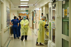 More than two in three healthcare workers had witnessed or experienced abuse in the past year. PHOTO: ST FILE
