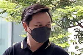 Kenny Cheong Chyuan Lih committed the offences during his stint as an investigation officer in the Traffic Police&#039;s Fatal Accident Investigation Team. PHOTO: SHIN MIN DAILY NEWS
