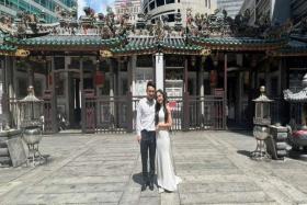 Divine intervention? Couple get hitched after bride prays at Raffles Place temple
