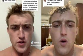 Former expat refutes accusations of racism after attempt at Singlish on TikTok