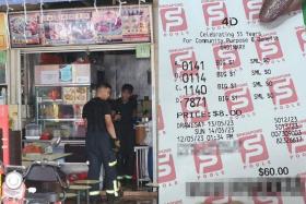 'Wah, must buy 4D': Punters win after betting on unit number of stall that caught fire