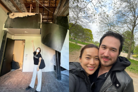 Rebecca Lim and husband give glimpse of their new home under construction