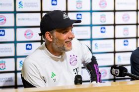 Bayern Munich coach Thomas Tuchel refused to answer a question on Harry Kane at a press conference at the National Stadium on Aug 1.