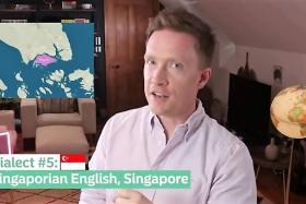 Mr Olly Richards said that Singlish has been a phenomenon since the 1970s with its own unique grammatical structure.