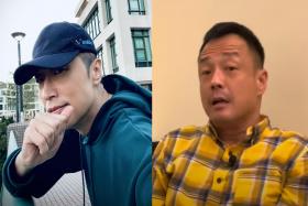 In the 23-minute-long video, Wong Hei ranted about his former colleague Steven Ma (left). 