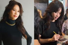 Pop diva Karen Mok has left fans gushing over her natural beauty.