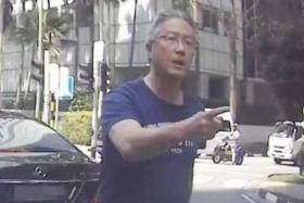 Yeung allegedly alighted from his BMW to confront the other driver.