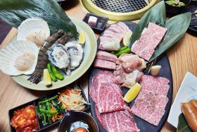 Yakiniku restaurant at Jewel offers great beef and view