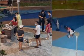 The police received a call for assistance about the alleged assault at Block 363B, Sembawang Crescent, around 9.30pm on Nov 3, 2021.