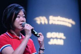 Senior Minister of State for Foreign Affairs and National Development Sim Ann said it was certainly not her intent for the timing and manner of her entry to convey any disregard for the performers on stage and the audience.