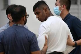 Muhammad Sajid Saleem, 21, was sentenced to three years’ jail with six strokes of the cane.