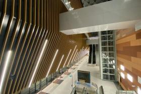 A sneak peek of Katong Park station on the TEL, which will open in 2024.