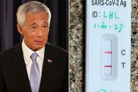 PM Lee Hsien Loong said his doctors have advised him to self-isolate until he tests negative.