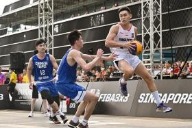 Singapore claimed their maiden win at the Fiba 3x3 Asia Cup 2023 with a victory over Chinese Taipei.