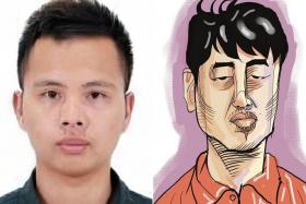 Su Wenqiang (left) and Wang Baosen, both 32, will be barred from re-entering Singapore.
