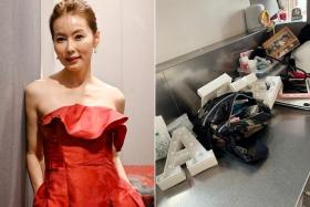 Actress Yvonne Lim was home alone when a 7.4-magnitude earthquake hit Taiwan on April 3.