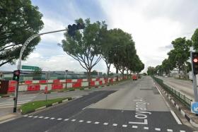 A stretch of Loyang Avenue has been closed for the construction of the Loyang MRT station and Loyang Viaduct.
