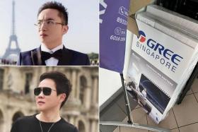 Su Baolin (top left) was removed as director and shareholder of SG Gree on Sept 26. Su Haijin was removed as a shareholder of the same firm on Sept 28.