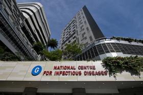 The imported case of monkeypox, a 42-year-old British man who works as a flight attendant, is currently warded at NCID.