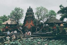 The tourist was reportedly denied a ticket to the show at the Saraswati Ubud Temple.