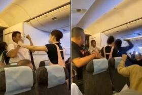 The incident took place on May 7 just three hours after Eva Air’s BR08 flight left Taipei for San Francisco.