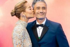 Rita Ora (left) has been dating Taika Waititi for more than a year.