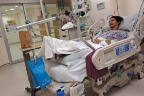Since the accident on Sunday, Mr Muhammad Alif Rykell Shah has been in and out of surgery at KTPH.