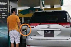 Malaysia has imposed a ban on the sale of RON95 petrol to foreign-registered vehicles since Aug 1, 2010.