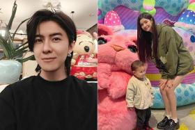 Earlier in March, Danson Tang was spotted by a news website at a park with Becky Su and a boy who looked to be about two years old.