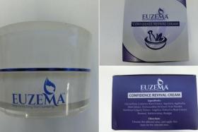 HSA&#039;s tests found that the Euzema Confidence Revival Cream has more than 430 times the allowed limits of arsenic.