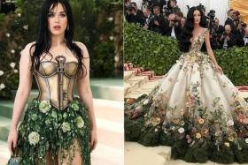 Katy Perry posted AI-generated fake images of herself pretending to attend the Met Gala in New York.