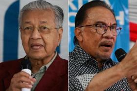 Former premier Mahathir Mohamad said this was the reason Datuk Seri Anwar failed to secure the majority to form the government.