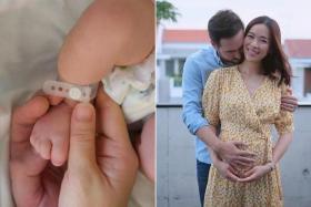 This is Rebecca Lim’s first child. She married Singaporean Matthew Webster in November 2022.