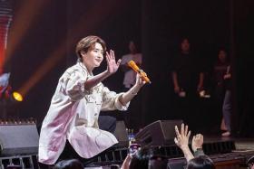 South Korean actor Lee Jong-suk was in Singapore for his Dear. My With fan meeting on Oct 4 at the Esplanade Theatre.