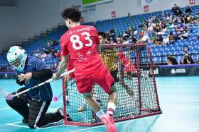 World No. 16 Singapore had begun the qualifiers held at the OCBC Arena with two wins.