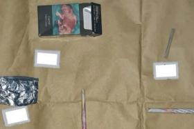 During the islandwide operation, an assortment of drugs such as heroin and ketamine were seized.
