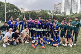 Island Wide League runners-up Tengah FC was aiming to become the 10th Singapore Premier League club for the 2024-25 season.