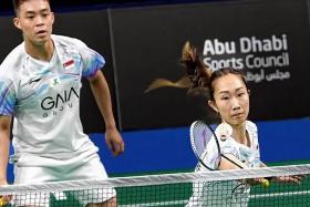 Singapore's Terry Hee and Jessica Tan lost in the Abu Dhabi Masters mixed doubles final on Sunday. They fell 20-22, 21-17, 21-18 to Denmark’s Mads Vestergaard and Christine Busch.