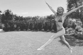 Ahead of her 50th birthday on Tuesday, actress and entrepreneur Gwyneth Paltrow shared a bikini picture on Instagram.