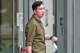 Goh Tian Shun pleaded guilty to an extortion charge and three charges for other offences including cheating.