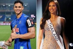 Thai media said Singaporean footballer Irfan Fandi and Danish-Thai model Anntonia Porsild began dating in 2020.