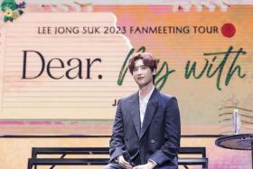 The sale of tickets to Lee Jong-suk&#039;s fan meeting starts at 10am on Thursday via Sistic.