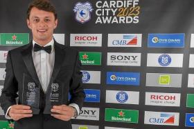 Perry Ng was Cardiff&#039;s Player of the Year and Players&#039; Player of the Year for the 2022- 23 football season.