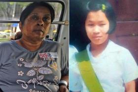 Prema S. Naraynasamy (left) had previously admitted to multiple counts for abusing Ms Piang Ngaih Don (right).