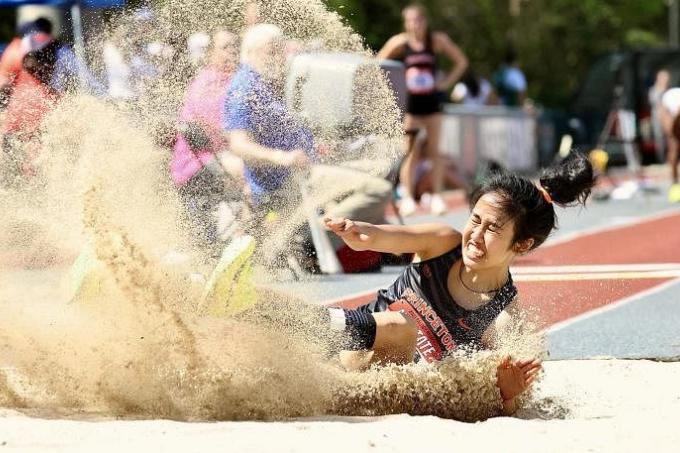 Another meet, another national mark for jumper Rozario