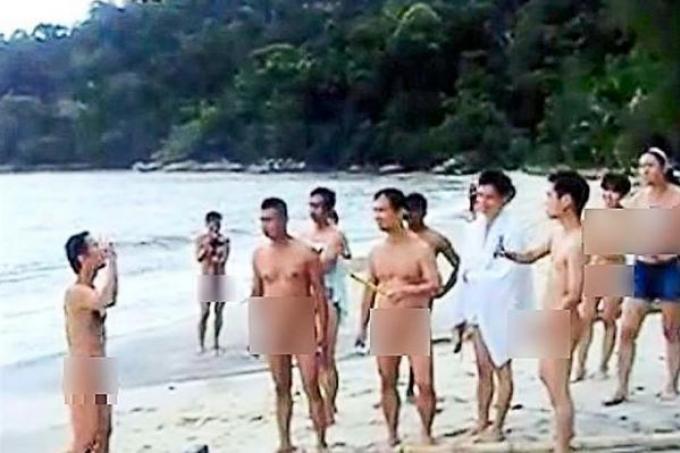 Video from nude beach in Nanyang