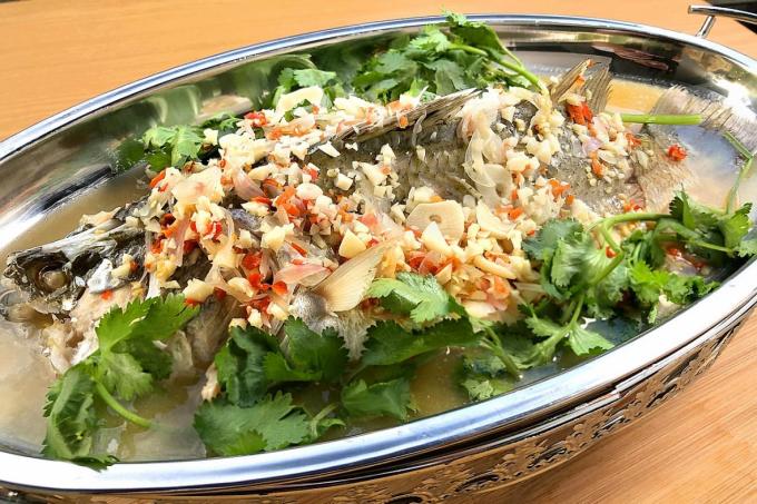 Image result for thai style steamed fish with lemon