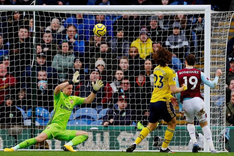 Arsenal lucky in Burnley draw
